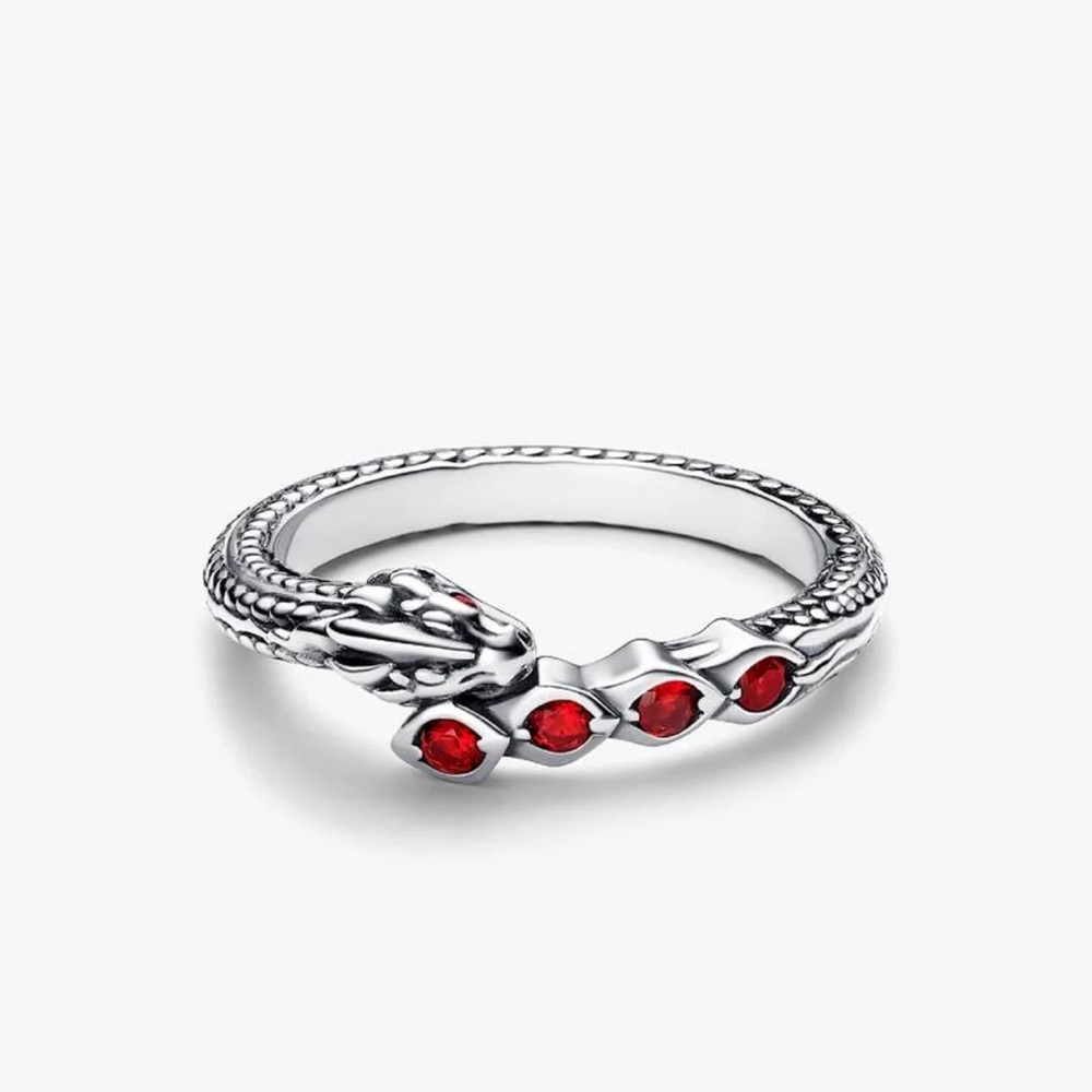 Pandora Game of Thrones 925 Silver Dragon Ring